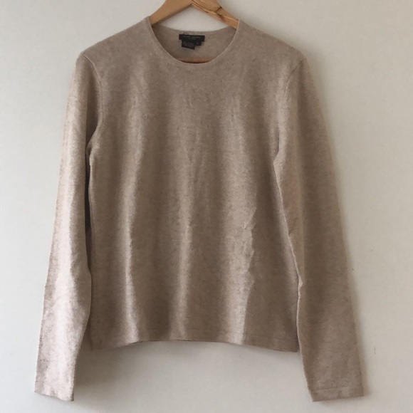 New vintage Henri Bendel 100% cashmere crew neck pullover sweater